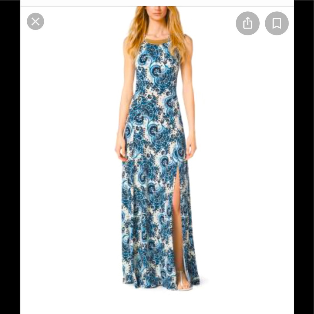 Michael Kors Paisley Maxi Dress